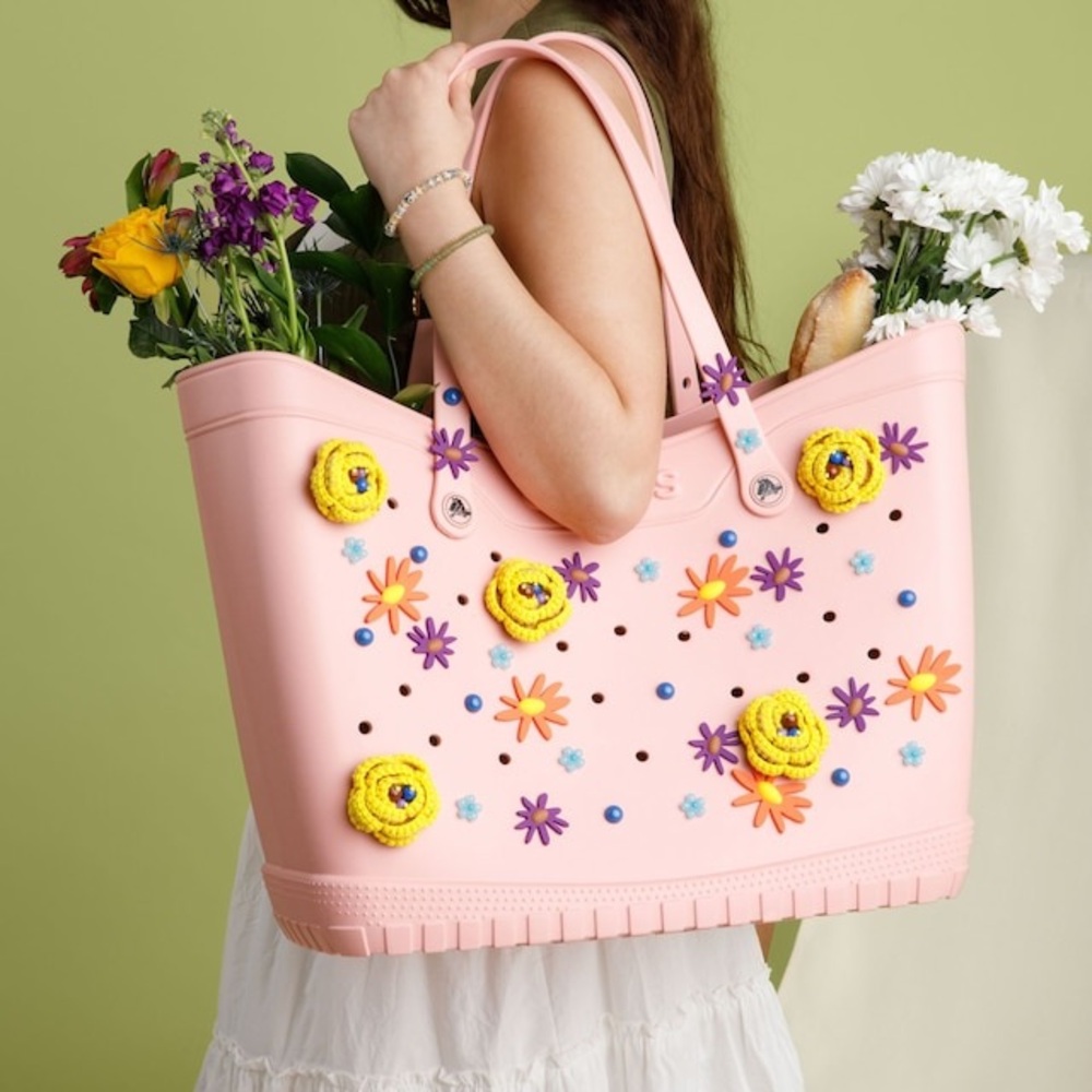 CROCS Rose Pink Ventilated Tote